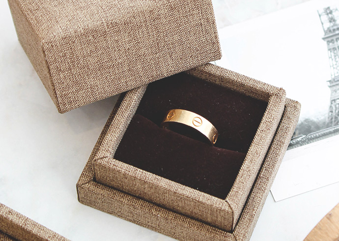 wedding ring box